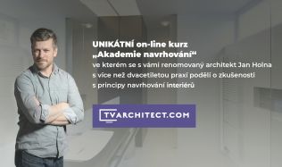 Absolvujte online kurz navrhování interiérů s architektem Janem Holnou a vyhněte se nejčastějším chybám