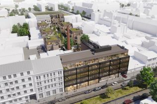 Na projektu Astrid Offices v Holešovicích byly zahájeny stavební práce