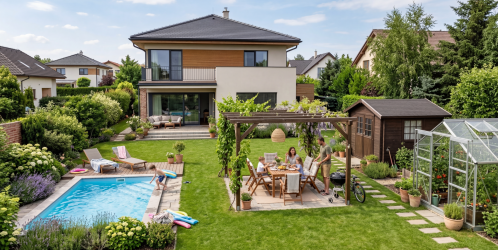 Co si můžete postavit na zahradě bez povolení v roce 2026