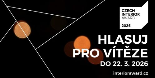 CZECH INTERIOR AWARD 2026: Vyberte nejlepší český interiér a zapojte se do hlasování