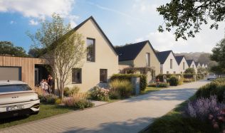 Developerské projekty - Oáza Karlštejn - domy na prodej