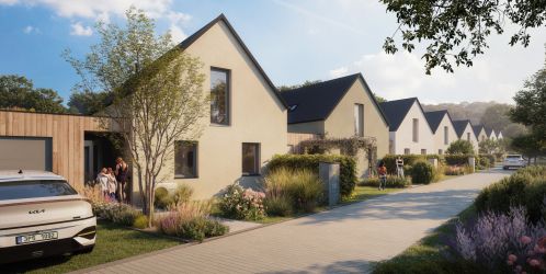 Developerské projekty - 72. díl - Oáza Karlštejn - domy na prodej