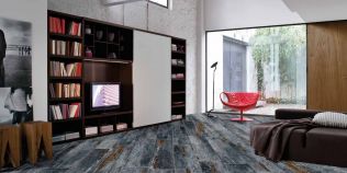 Dlažba inspirovaná prkny přímořských domků rybářů