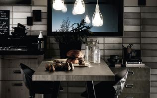 Kuchyně plné inspirace - Dlažba s designem průmyslové skla je novinkou, která dodá vaší domácnosti industriální nádech