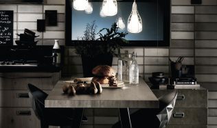 Kuchyně plné inspirace - Dlažba s designem průmyslové skla je novinkou, která dodá vaší domácnosti industriální nádech