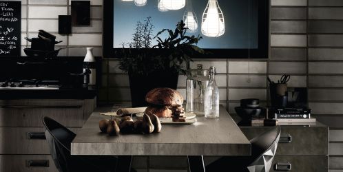 Kuchyně plné inspirace - Dlažba s designem průmyslové skla je novinkou, která dodá vaší domácnosti industriální nádech