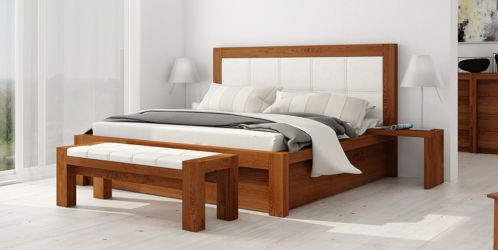 Veletrhy - Jaké dřevo vybrat pro postel z masivu? Nakonfigurujte si postel přímo u výrobce.