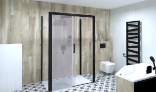 Stylové koupelny plné inspirace - Dřevo nejen že zútulní interiér, ale také má uklidňující účinky na lidskou psychiku