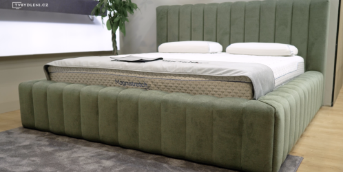 Zdravý spánek - FOR INTERIOR 2025: Nové vylepšené matrace a polštáře s patentovanou technologií na protažení zad i krční páteře během spánku