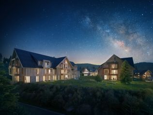 Stavba není sen - Aldrov Krkonoše - Horský projekt Aldrov Apartments & Resort má stavební povolení