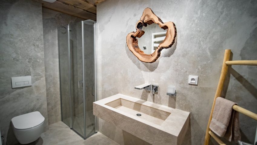 Inspirace: Atypické umyvadlo z dlažby, které bude dokonale ladit s designem vaší koupelny