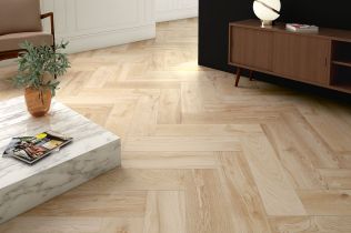 Inspirace: Dlažba s dekorem dřeva je příjemná a hodí se do mnoha interiérů