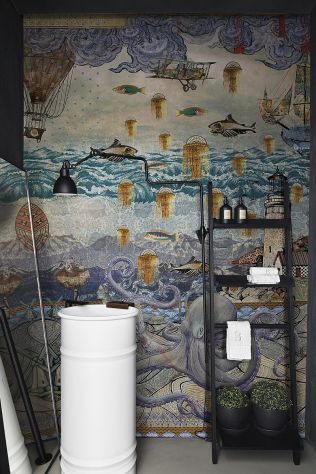 Inspirace: Jak díky tapetě vdechnout nový život vaší koupelně 