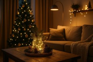 Jak na úsporné vánoční osvětlení doma i na zahradě
