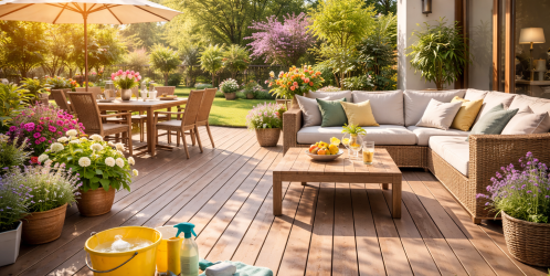 Jak připravit terasu na jarní a letní sezónu