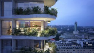 Jak se bude bydlet v jedné z nejvyšších budov Ostravy? Podívejte se na designové interiéry mrakodrapu Skyscraper