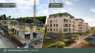 Developerské projekty k prodeji - Kladno Living spouští druhou etapu prodeje. O nové bydlení nedaleko Prahy je výrazný zájem, přes 60 % první etapy už je prodáno