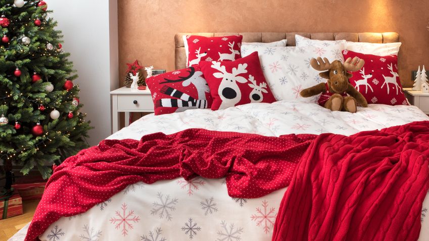 Kouzlo vánočního povlečení: malé detaily, které změní celý domov