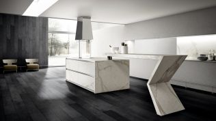 Kuchyně plné inspirace - Kuchyňská deska vytvořená na míru se může stát dominantou vaší kuchyně