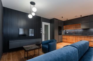 Developerské projekty k prodeji - Luxusní horský projekt v Krkonoších představuje vzorový apartmán s terasou