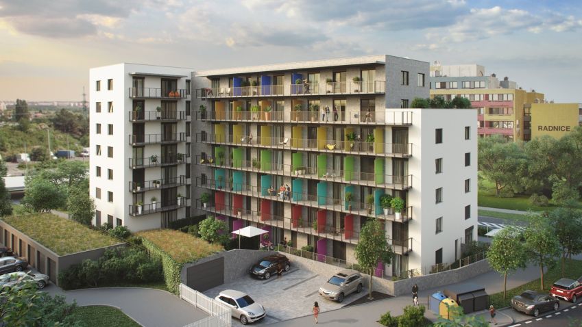 Nové byty ve finském stylu vyrostou v pražských Horních Měcholupech