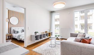 Nově vznikající rezidenční čtvrť v pražském Hloubětíně nabízí stovky energetických bytů v severském stylu