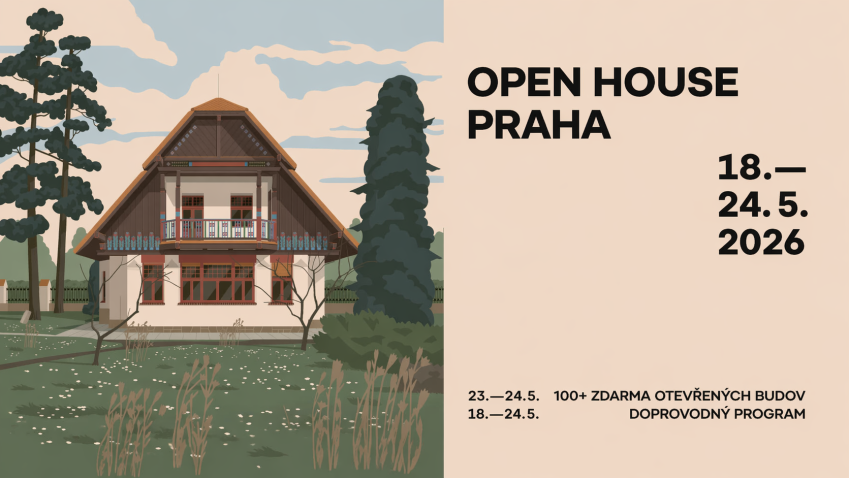 Open House Praha 2026 otevře více než 100 budov. Festival láká na architektonické ikony i skryté prostory
