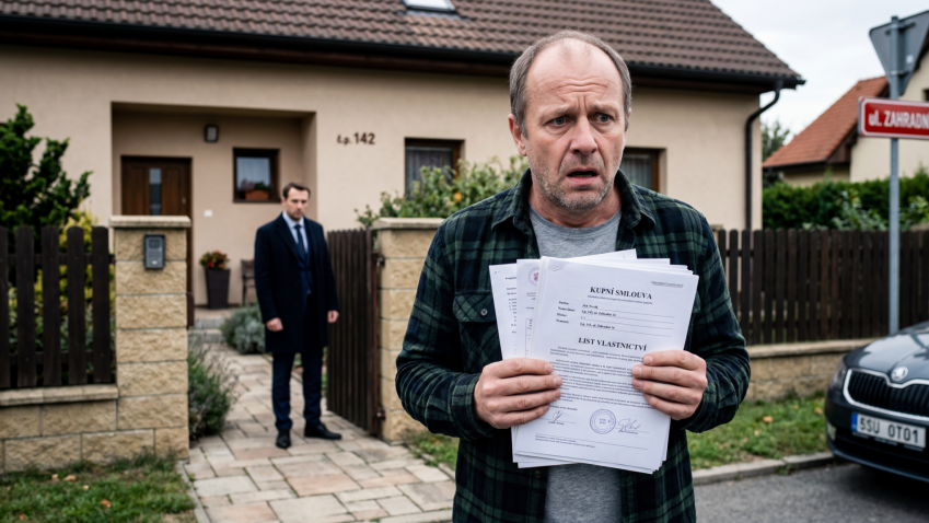 Podvodný přepis nemovitosti může připravit majitele o dům. Stačí falešný doklad a pár razítek