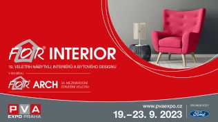 Podzimní veletrh FOR INTERIOR přinese inspiraci pro moderní a designové bydlení 