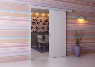 Posuvné dveře do pouzdra nebo na stěnu? Zjistěte, který typ je pro vás lepší