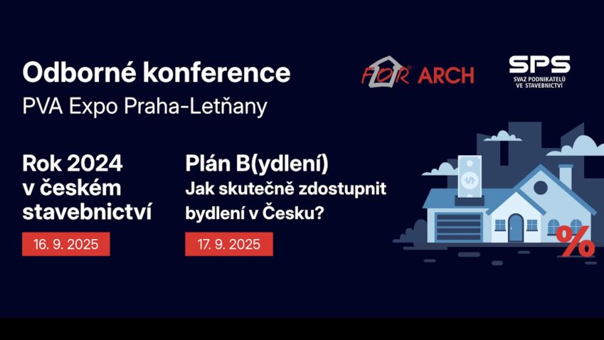 Pozvánka na konferenci: dostupnost bydlení a budoucnost českého stavebnictví