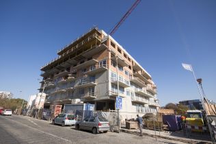 Projekt Koru Vinohradská a čtvrtá etapa Lahti v Suomi Hloubětín hlásí dokončení hrubé stavby