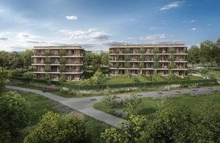 První vícepodlažní bytové domy z masivních dřevěných panelů vyrostou v pražských Řeporyjích