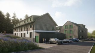 Developerské projekty k prodeji - Rezidence Apartmány Javorná nabídne příjemné rekreační bydlení v odlehlé části Šumavy