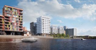 Developerské projekty k prodeji - Rezidenční projekt Prague Marina Nova nabídne nevšední byty s krásnými výhledy