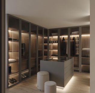 Díla architektů a designérů - Šatní skříň jako z pořadu Sex ve městě? Nic nemožného!