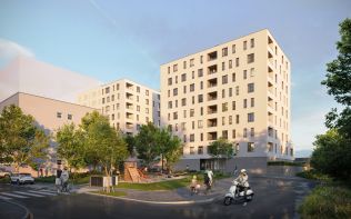 Developerské projekty k prodeji - Skanska spouští prodej nové etapy ve čtvrti Emila Kolbena v pražských Vysočanech