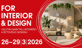 Stáhněte si vstupenku zdarma na veletrh FOR INTERIOR & DESIGN 2026