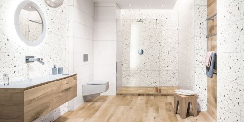 Koupelny plné inspirace - Koupelna s hravým designem vytvoří v každé domácnosti pohodovou rodinnou atmosféru