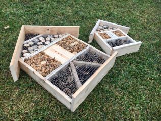 Tip: postavte si domeček pro hmyz