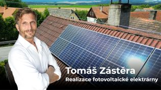 Bydlení slavných - Tomáš Zástěra o pořízení fotovoltaiky: „Platil jsem i 24 000 Kč za rok na chalupě, kde jsem jen o víkendech. Návratnost očekávám během 5-6 let.“