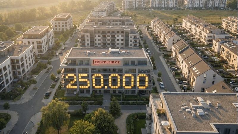 TV Bydlení a TV Architect vstupuje do roku 2026 s 250 000 diváky