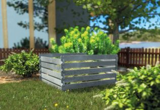 Udělejte si vlastní kompost v bezúdržbovém kompostéru 