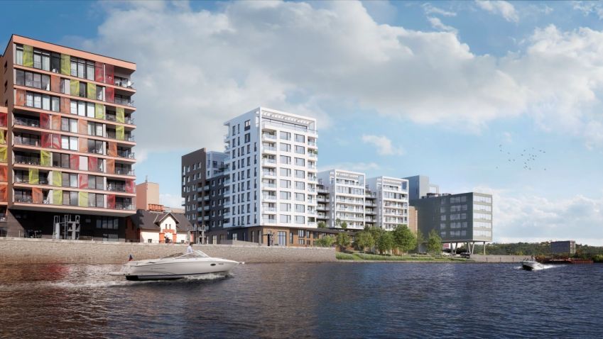 Unikátní rezidenční projekt Prague Marina Nova uvítá první majitele již za dva roky