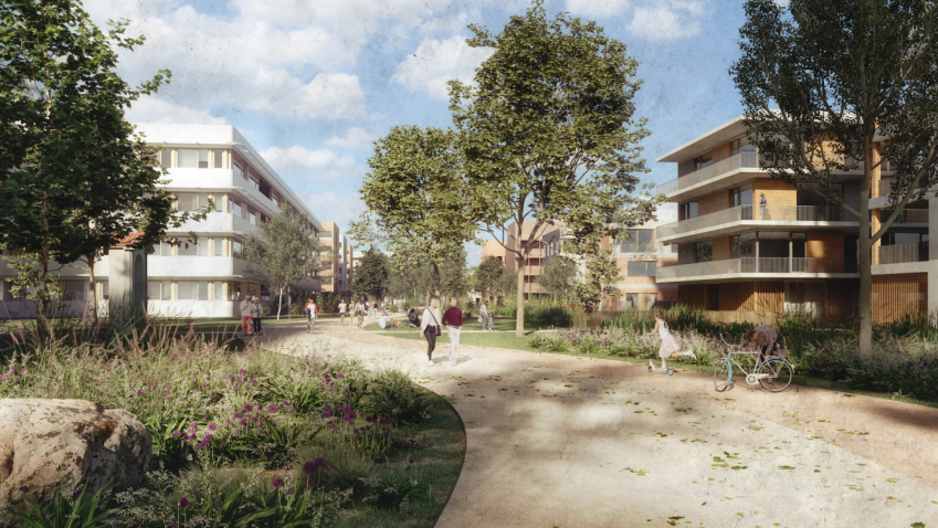 V blízkosti stanice metra Letňany vyroste moderní a udržitelná čtvrť, která bude ekologická a soběstačná
