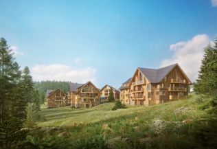 Stavba není sen 4 - Aldrov Krkonoše - V Krkonoších vznikne luxusní rezidenční komplex inspirovaný alpskými středisky