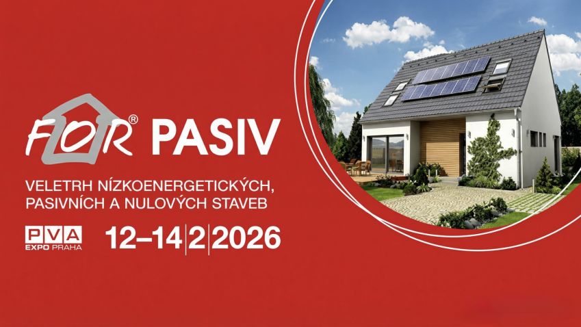 Vstupenky zdarma na veletržní souběh  FOR PASIV a FOR WOOD. Inspirace pro úsporné bydlení na jednom místě