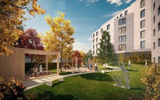 Výstavba energeticky pasivního projektu Rezidence Michelangelova právě zahájena